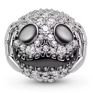 NWOT Jack Skull Halloween Cartoon Pumpkin Ghost Cute Charm Sterling Silver 925